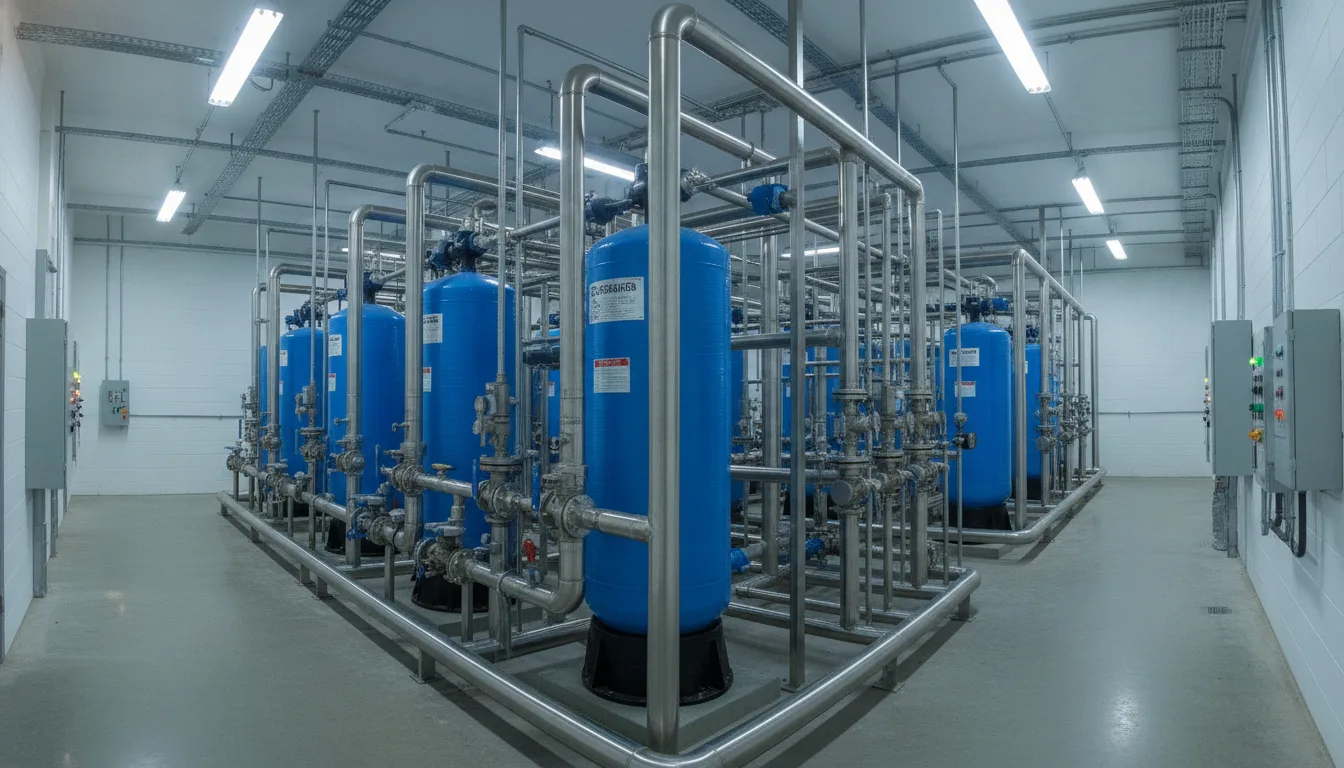 Tratamiento de agua de entrada — Water Master México