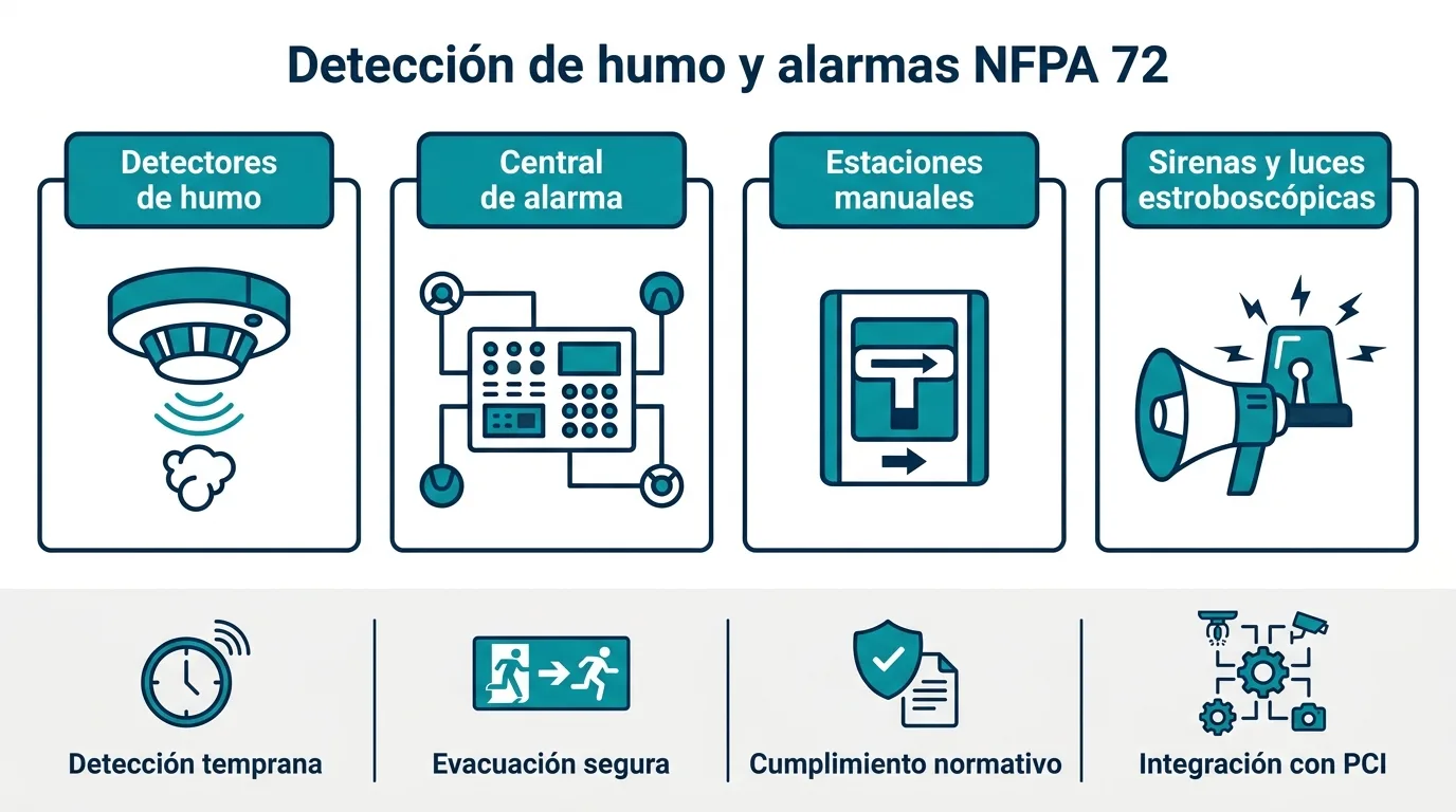 Beneficios de Detección de humo y alarmas — Water Master México