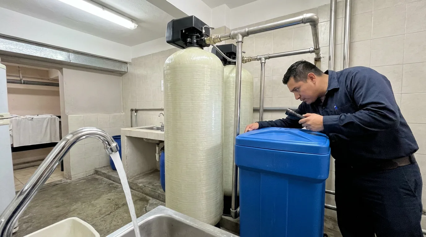 Tratamiento de agua de entrada — instalación profesional Water Master México